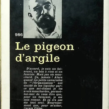 Le pigeon d'argile - Donald E. Westlake - livre