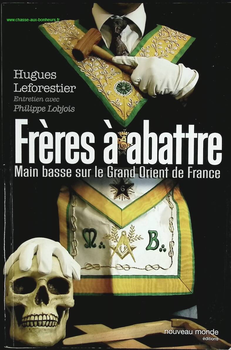 Frères à abattre - Main basse sur le Grand Orient de France - Hugues Leforestier - livre