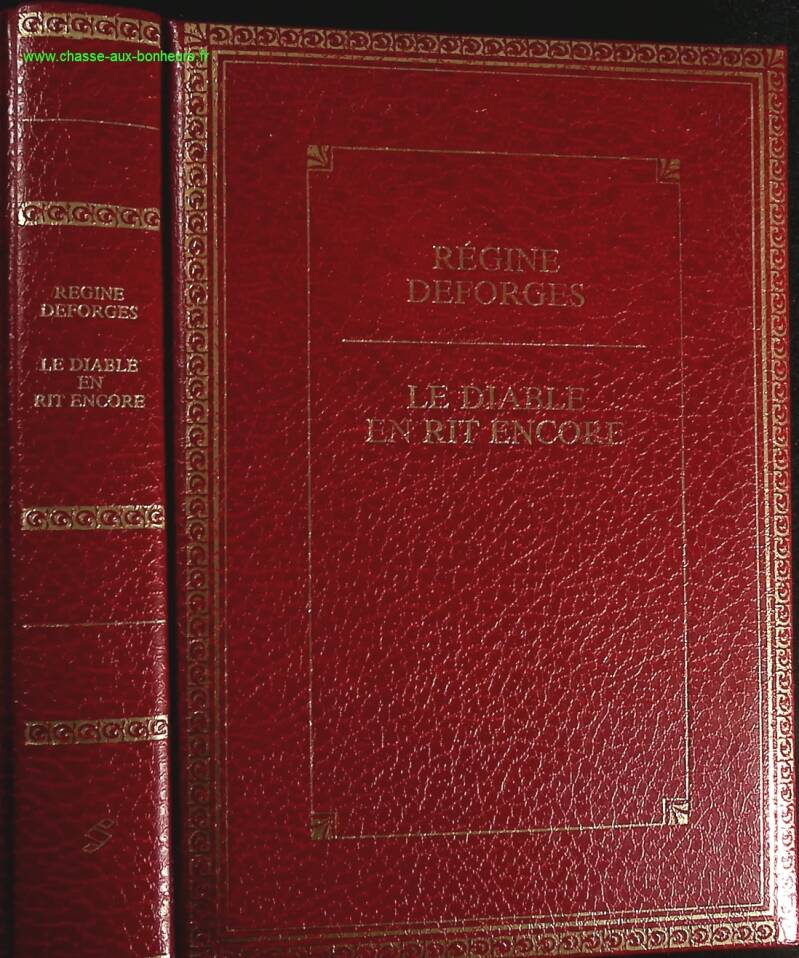 The Devil Still Laughs - The Blue Bicycle - Régine Deforges - Book