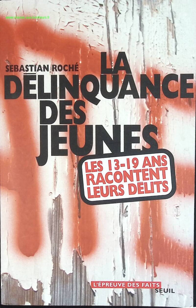 Jugendkriminalität - 13- bis 19-Jährige erzählen von ihren Verbrechen - Sebastian Roché - Buch