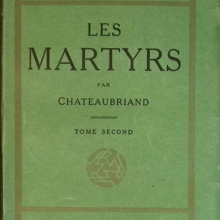 Die Märtyrer Band 2 - Chateaubriand - Buch