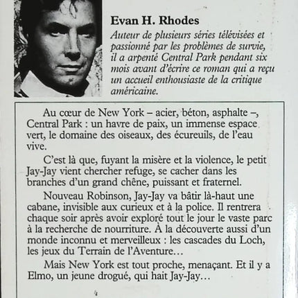 Le Prince De Central Park - Evan H. Rhodes - livre