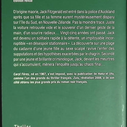 Haka - Caryl Férey - livre