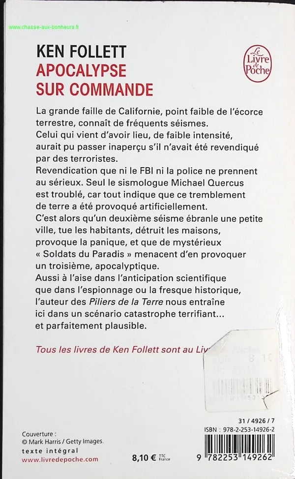 Apocalypse on Demand - Ken Follett - Book