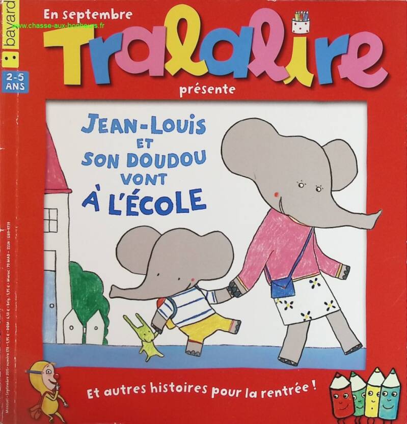 Jean Louis and his Doudou go to school - Tralalire - book