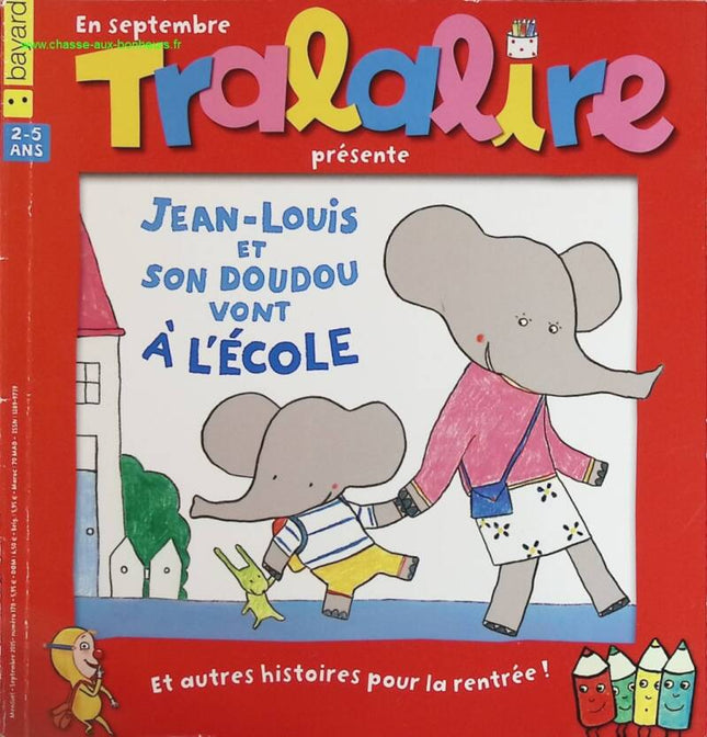Jean Louis and his Doudou go to school - Tralalire - book