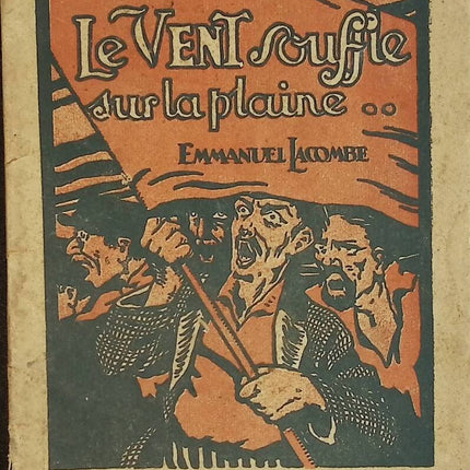 Le vent souffle sur la plaine - Emmanuel Lacombe - livre