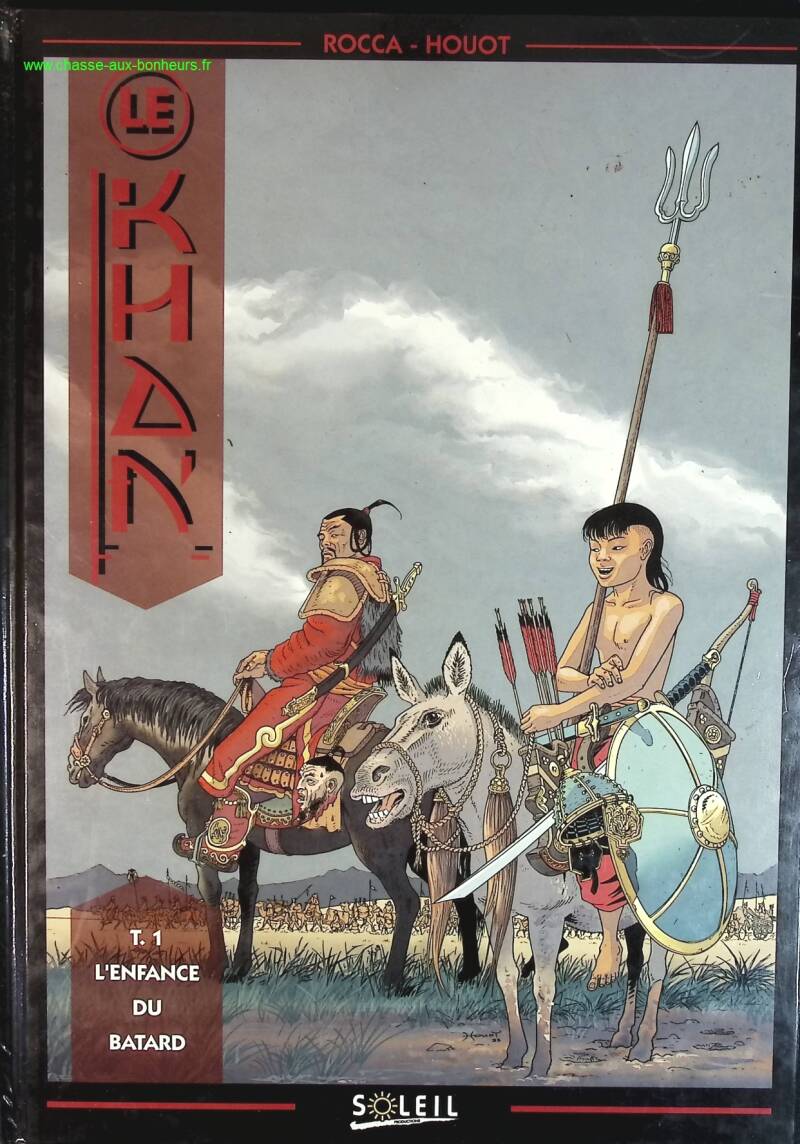 Le khan t1 l enfance du batard - Rocca Houot - livre BD