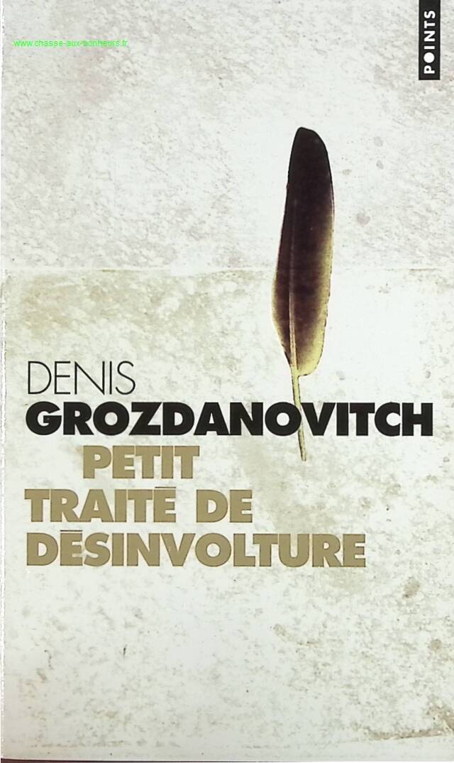 A Short Treatise on Nonchalance - Denis Grozdanovitch - book