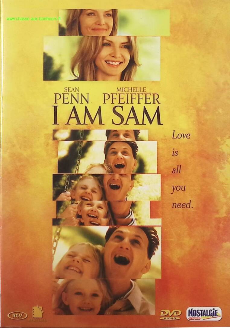 Sam, I Am Sam - Michelle Pfeiffer - Sean Penn, Dakota Fanning DVD drama