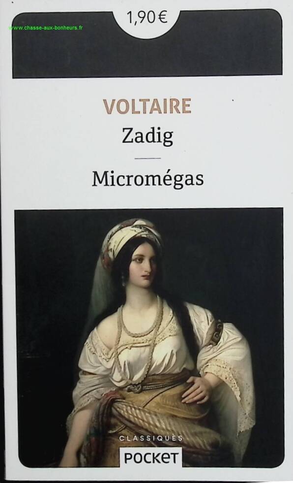 Zadig - Suivi De Micromégas - Voltaire - livre