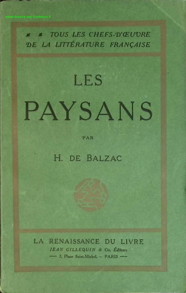 Die Bauern – Honoré de Balzac – Buch
