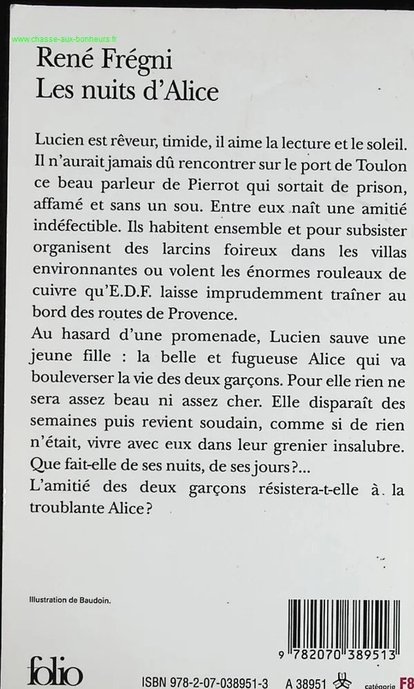 Alice's Nights - René Frégni - book