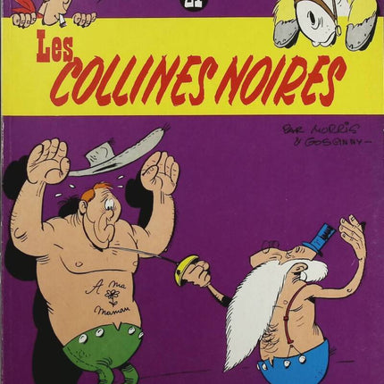 The Black Hills - Lucky Luke - Morris Goscinny - Comic Book