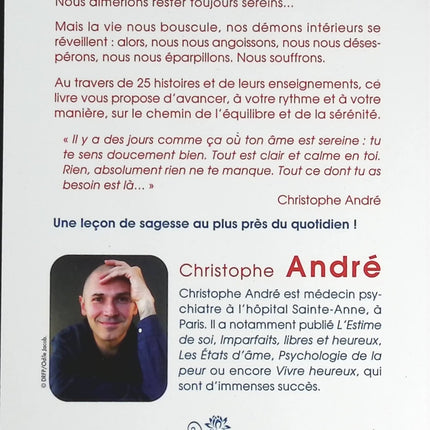 Sérénité - 25 Histoires D'Équilibre Intérieur - Christophe André - livre