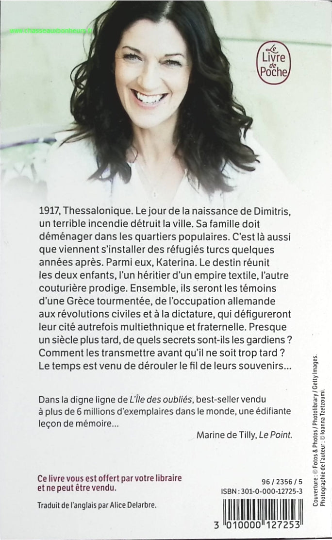 Le fil des souvenirs - Victoria Hislop - livre