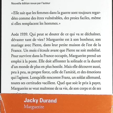 Marguerite - Jacky Durand - livre
