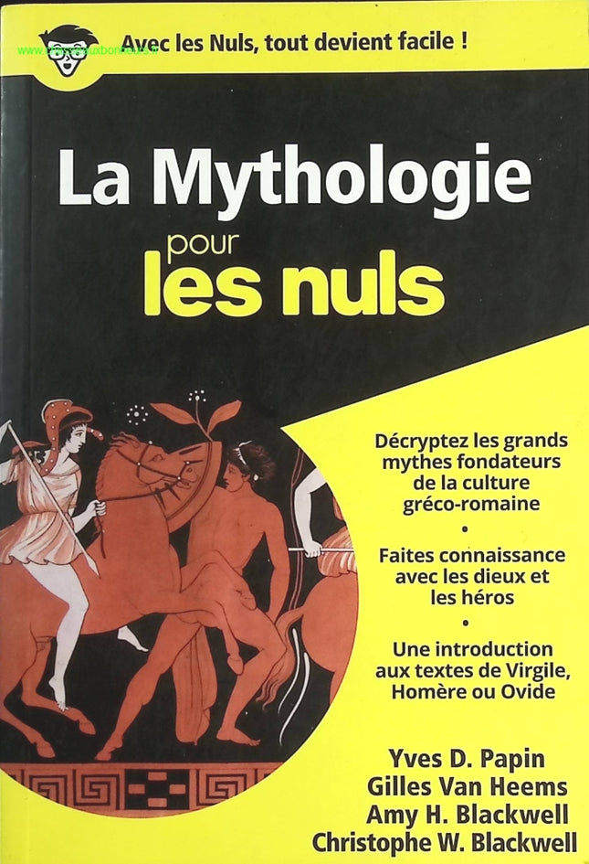 La Mythologie pour les nuls - Christopher W.Blackwell Amy Hackney Blackwell - livre