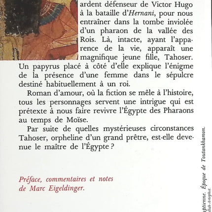 Le Roman de la momie - Théophile Gautier - livre