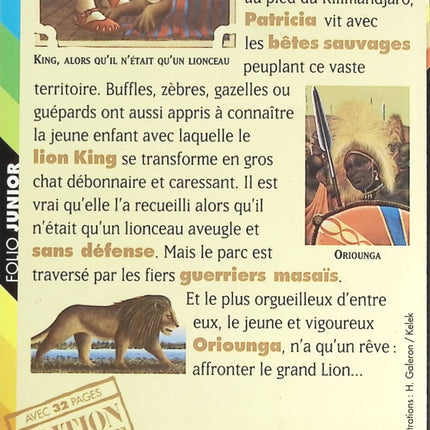 Le Lion - Joseph Kessel - livre