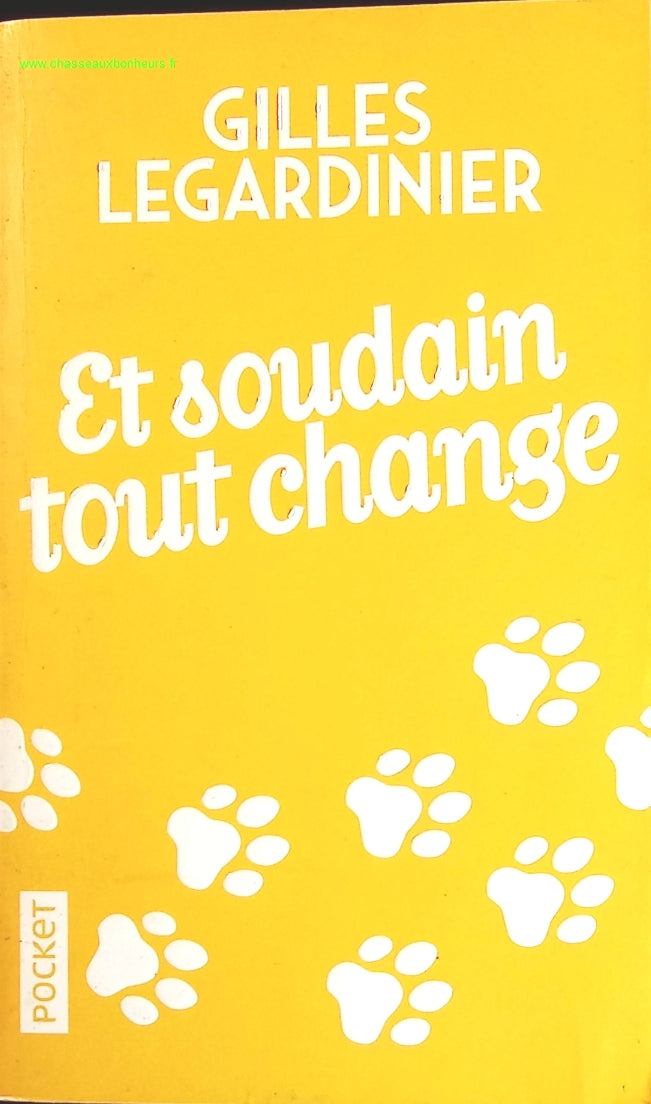 And suddenly everything changes - Gilles Legardinier - book