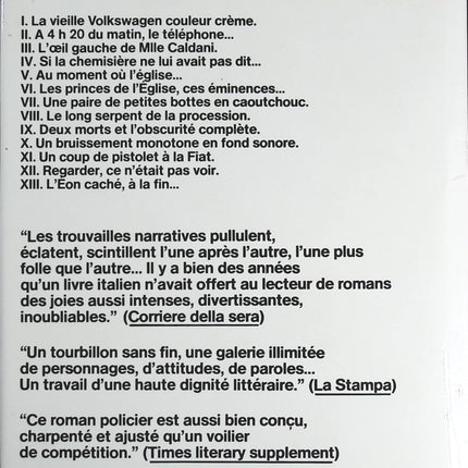 La nuit du grand boss - Carlo Fruttero Franco Lucentini - livre