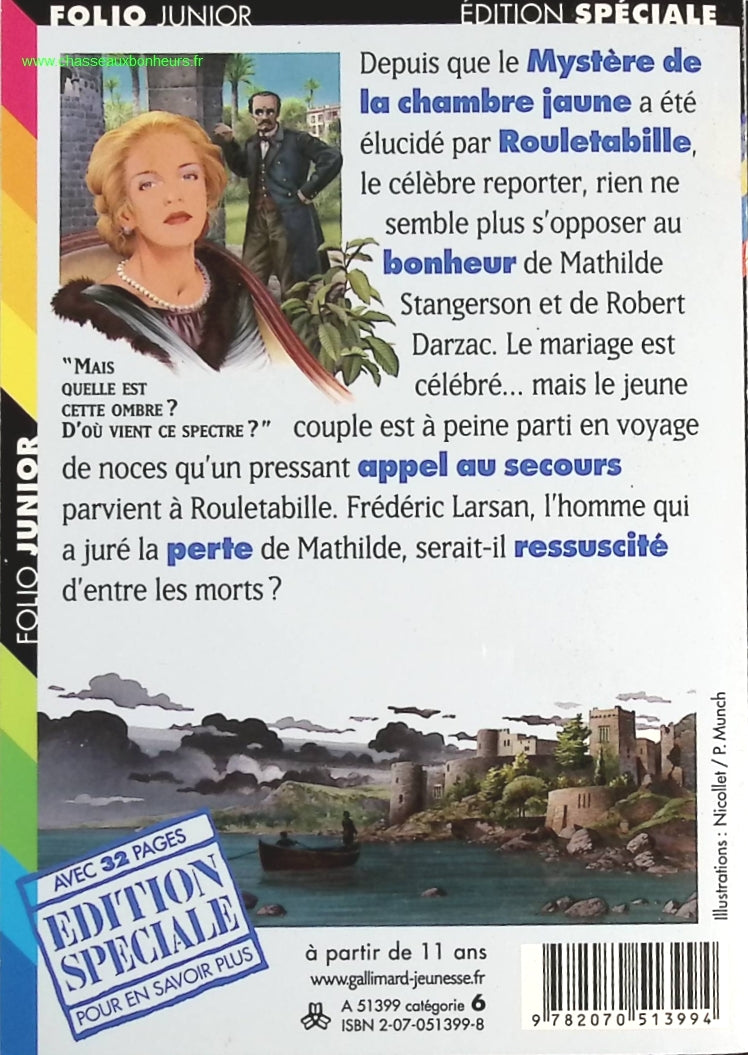 Le Parfum De La Dame En Noir - Gaston Leroux - livre