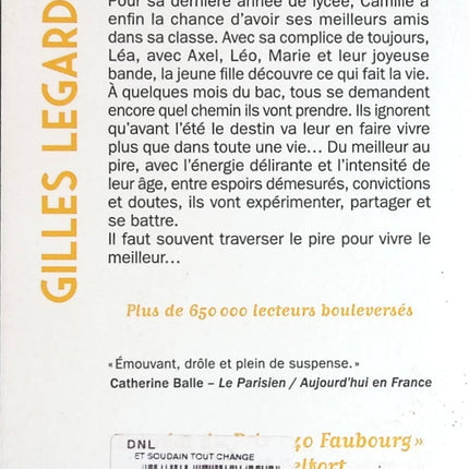 Und plötzlich ändert sich alles - Gilles Legardinier - Buch