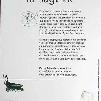 Un temps pour la Sagesse - Carl de Miranda - livre