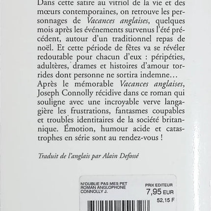 Vergiss meine kleinen Schuhe nicht - Joseph Connolly - Buch