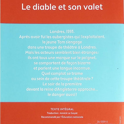 Le diable et son valet - Anthony Horowitz - livre