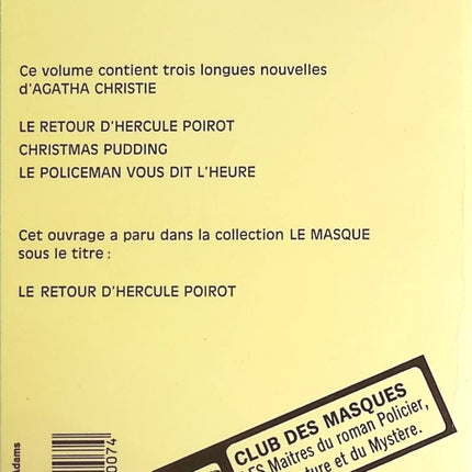 Christmas Pudding - Agatha Christie - livre