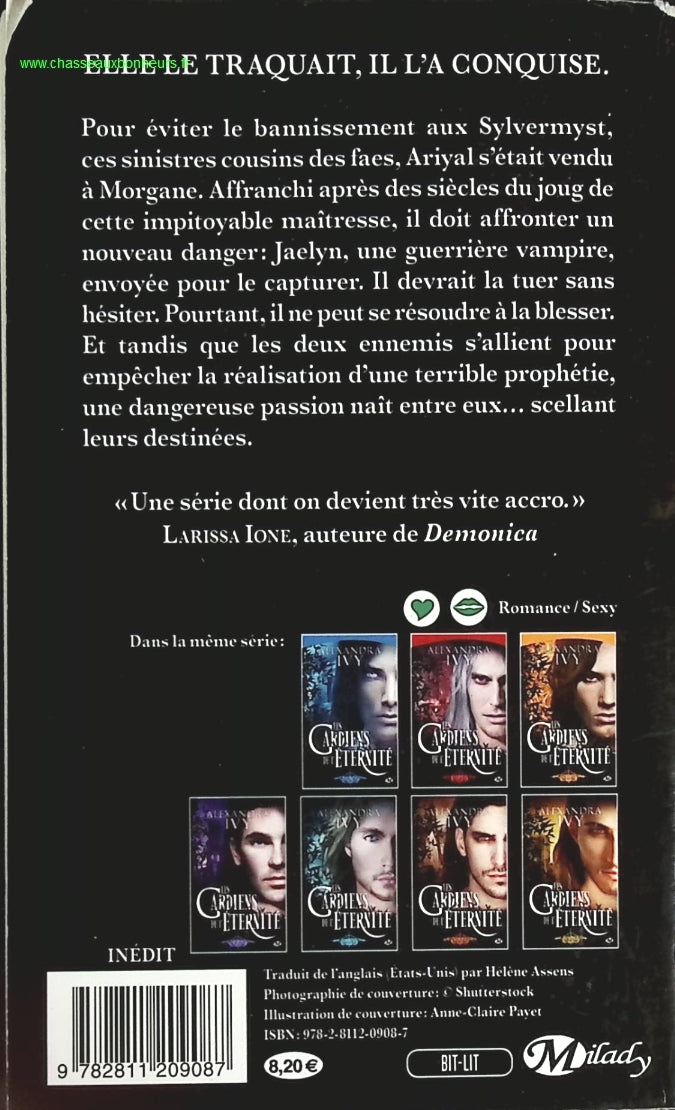 Les Gardiens de l'éternité, Tome 8 - Ariyal - Alexandra Ivy - livre