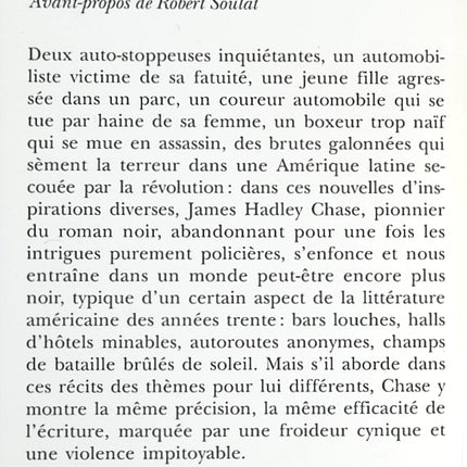 Le Fin Mot De L'Histoire - James Hadley Chase - livre