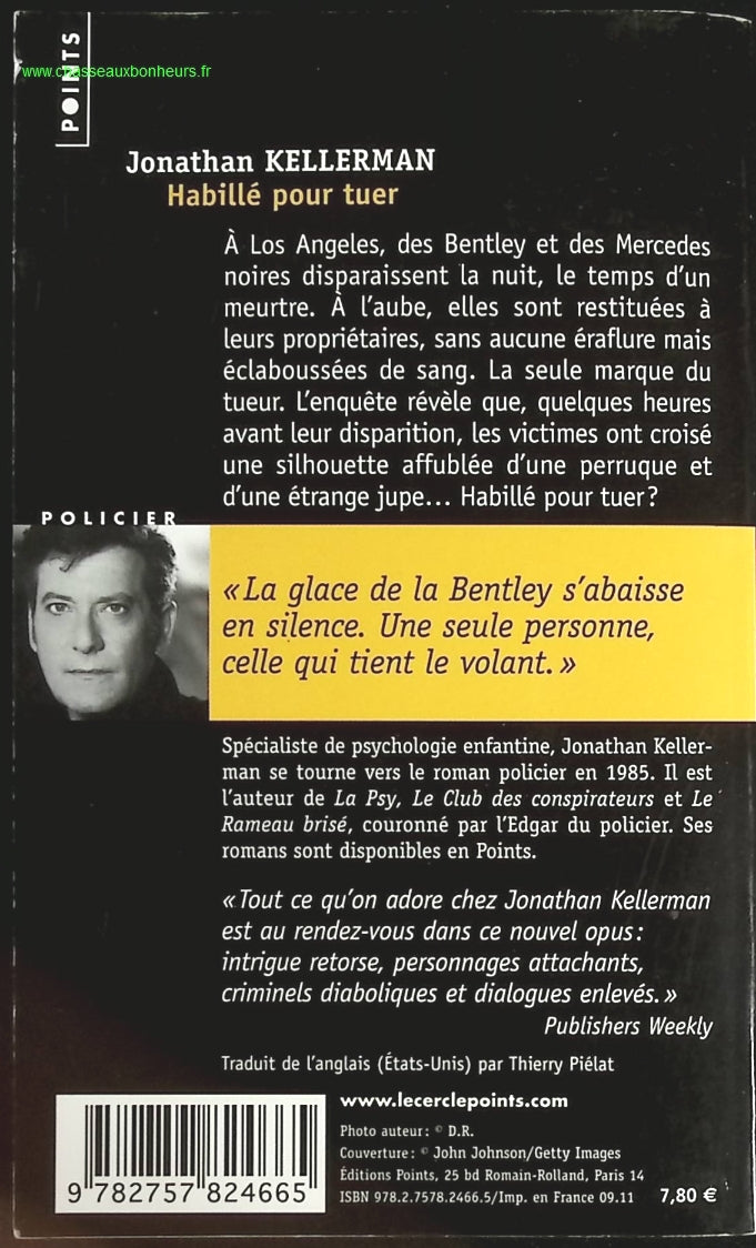 Habillé pour tuer - Jonathan Kellerman - livre