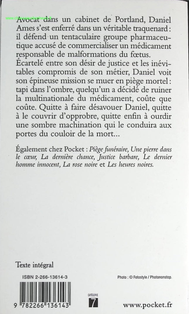 L'avocat de Portland - Phillip Margolin - livre