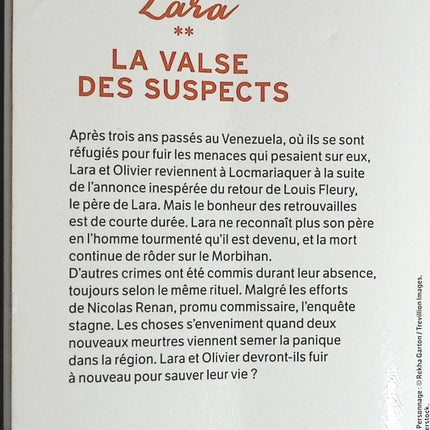 Lara Tome 2 La valse des suspects Marie-Bernadette Dupuy – roman policier suspense - livre