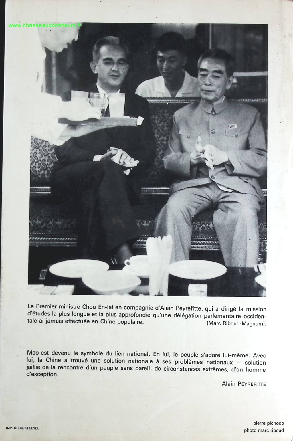 Wenn China erwacht... wird die Welt erzittern - Alain Peyrefitte - 1975 - Buch