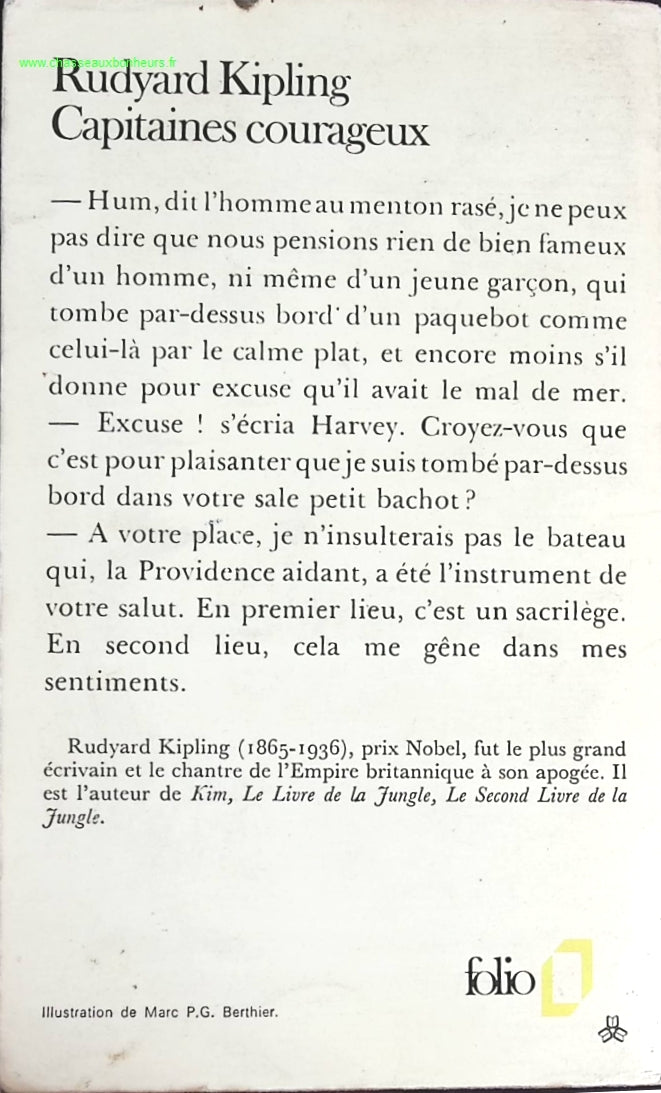 Captains Courageous - Rudyard Kipling - book