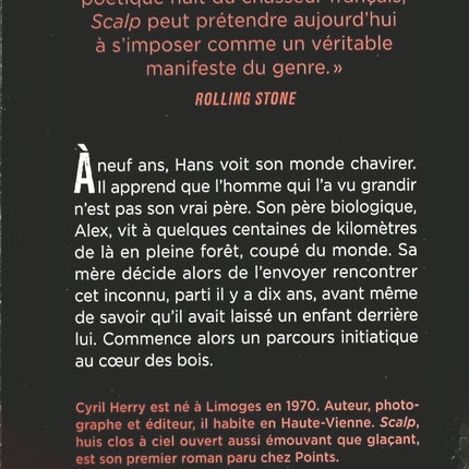 Scalp - Cyril Herry - livre