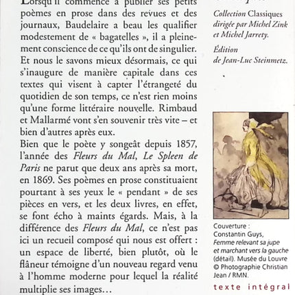 The Spleen of Paris - Short Poems in Prose - Charles Baudelaire - book