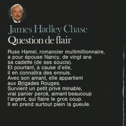 Question de flair - James Hadley Chase - Livre