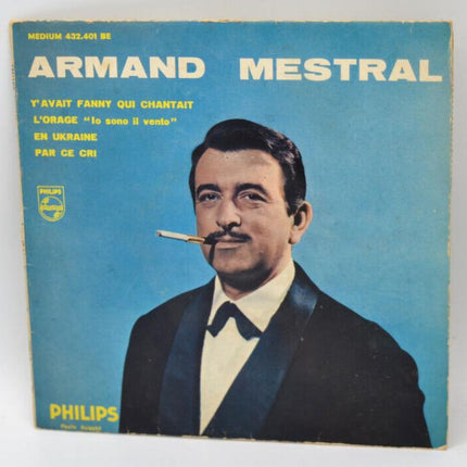 Armand Mestral - There was Fanny who sang - The storm - 45 rpm vinyl record