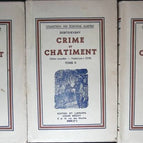 Crime Et Châtiment - Complet en 3 volumes - Henri Béziat - Dostoievsky Th. - livre