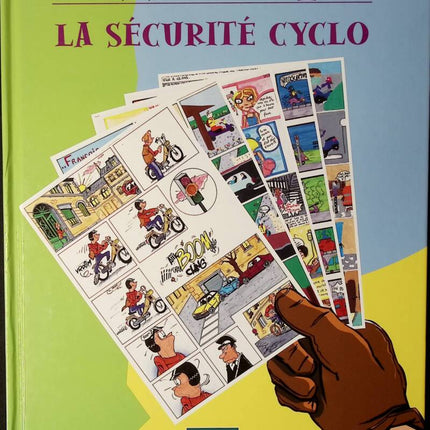Dessine-moi la sécurité cyclo - Maif prévention - livre BD