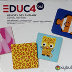 Memory des Animaux 24 pièces - jeu de société