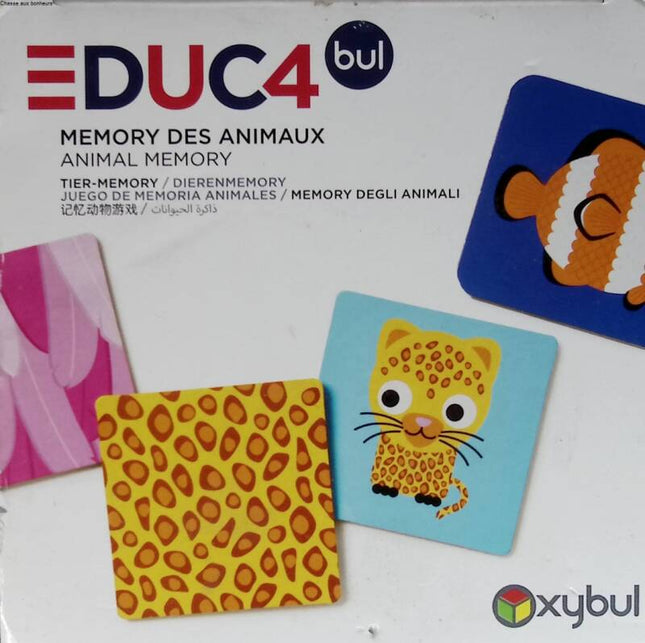 Tier-Memory 24 Teile - Brettspiel