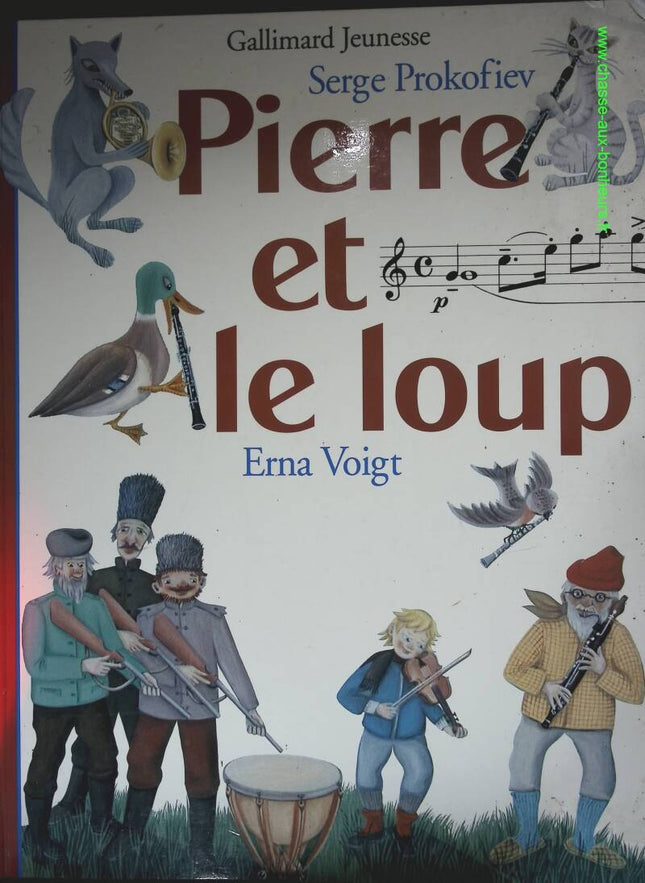 Pierre et le loup - Conte musical - Serge Prokofiev, Erna Voigt - livre