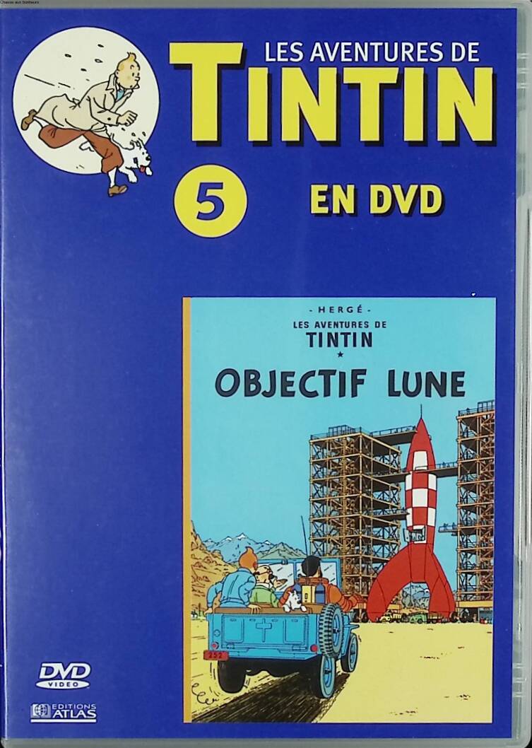 Tintin Destination Moon - + booklet - DVD