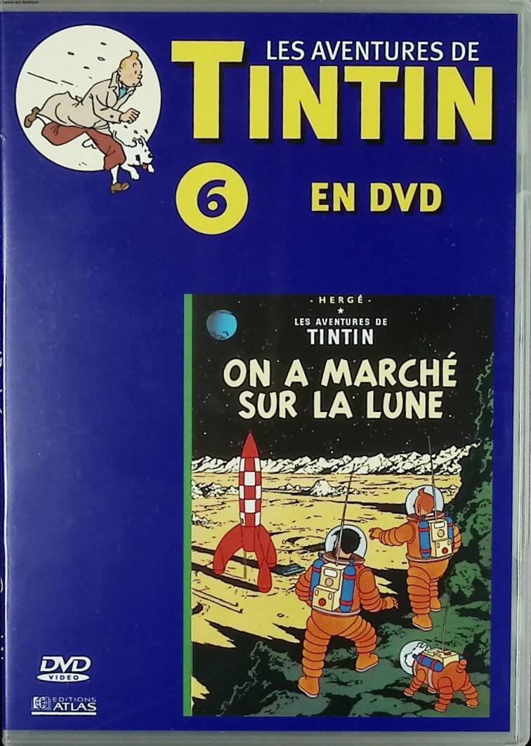 Tintin: We Walked on the Moon - + Booklet - DVD